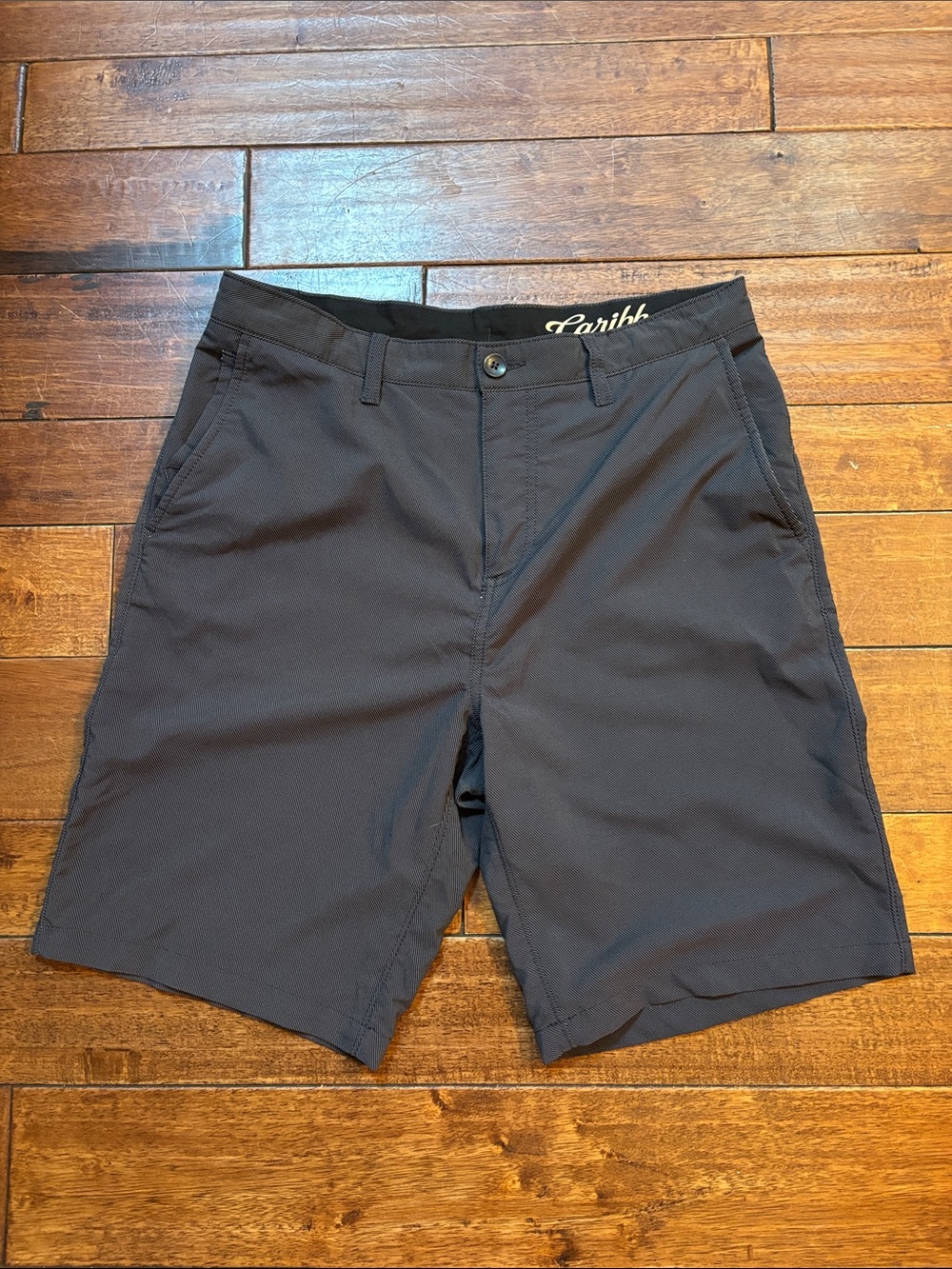 Caribbean  Men's Dark grey Performance Shorts 32